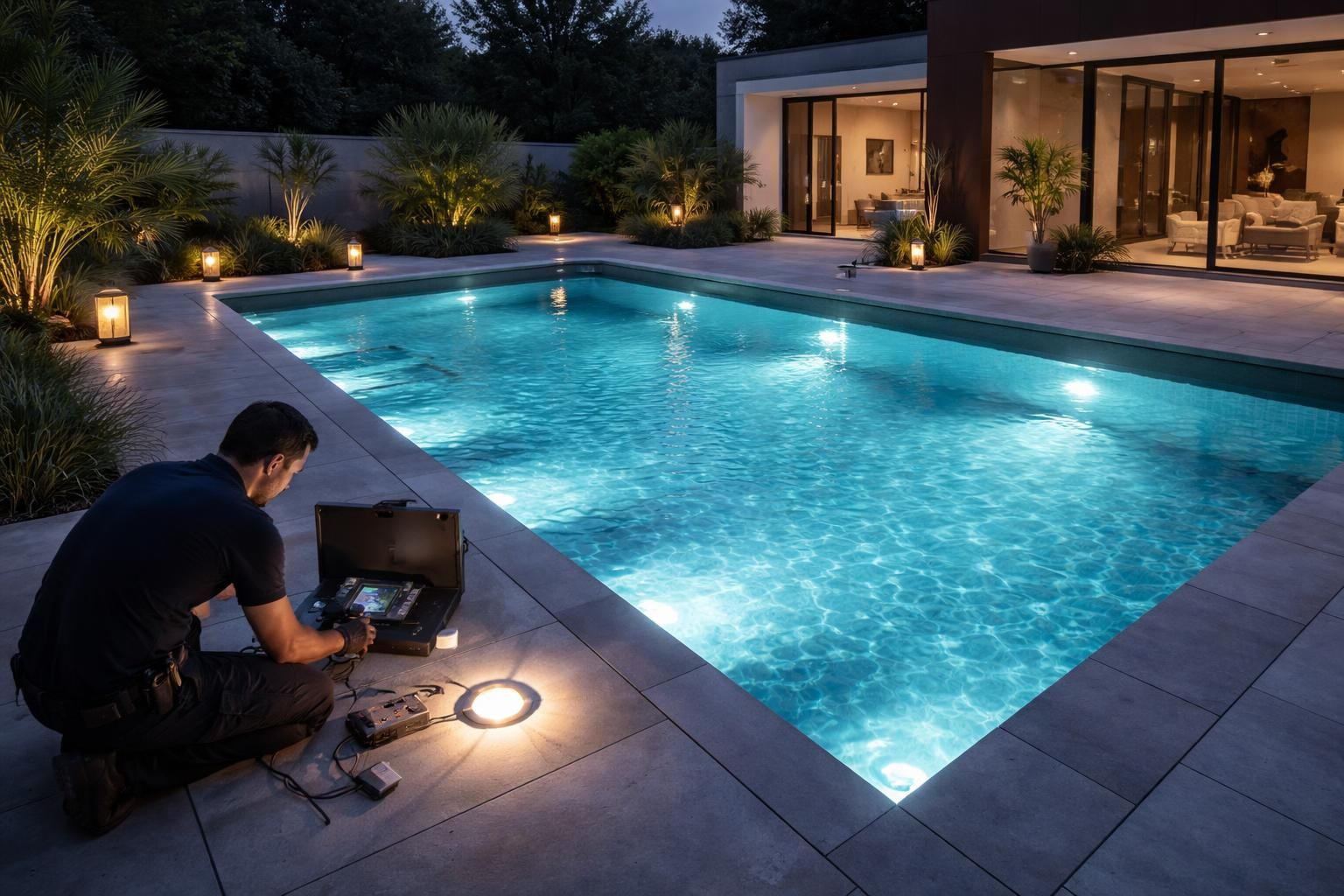 découvrez nos conseils pratiques pour choisir l'éclairage piscine parfait, adapté à vos besoins et à votre style, pour une ambiance lumineuse et sécurisée.
