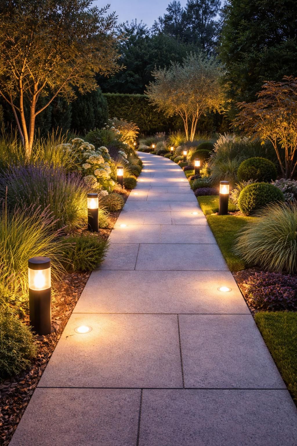 découvrez nos conseils pour aménager l'éclairage de votre allée de jardin, alliant luminosité optimale et sécurité pour un extérieur accueillant et sécurisé.