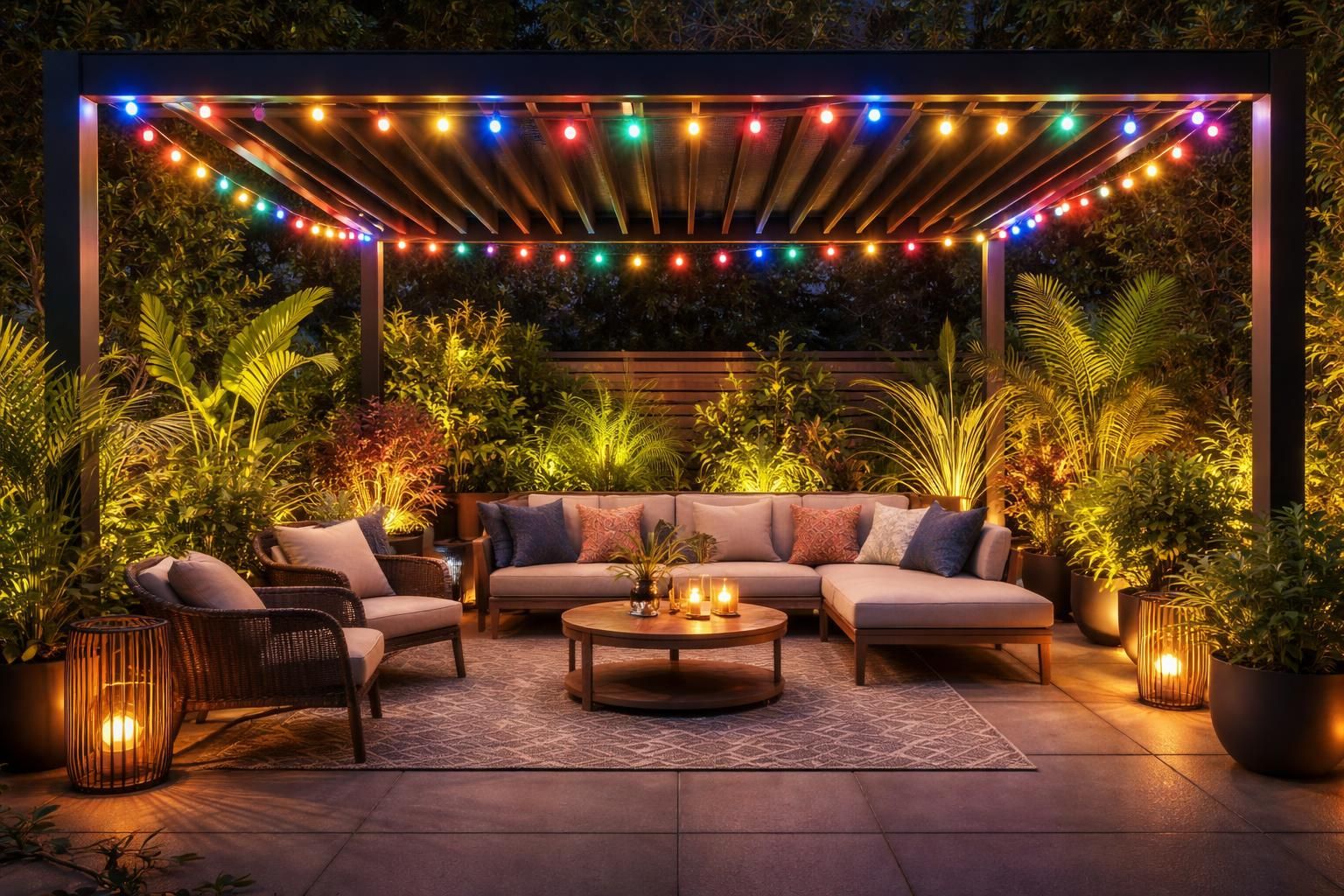 découvrez nos conseils pour bien choisir l'éclairage de votre pergola et créer une ambiance chaleureuse et réussie en toutes saisons.