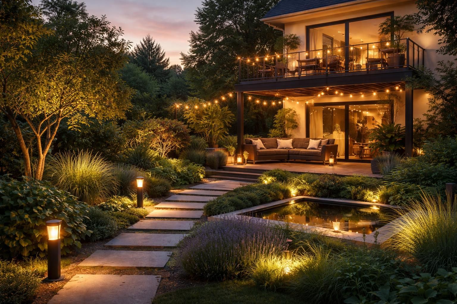 découvrez nos conseils experts pour réussir l'éclairage paysager et sublimer votre jardin en créant une ambiance chaleureuse et élégante, tout en mettant en valeur vos espaces extérieurs.