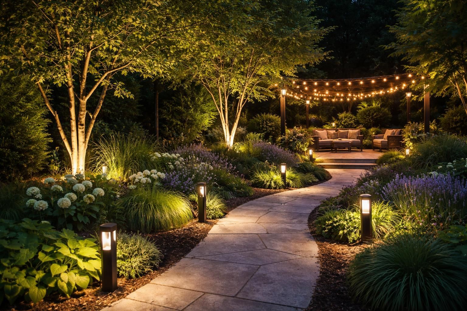 découvrez nos conseils essentiels pour réussir l'éclairage paysager et sublimer l'ambiance de votre jardin, créant ainsi un espace extérieur chaleureux et élégant.