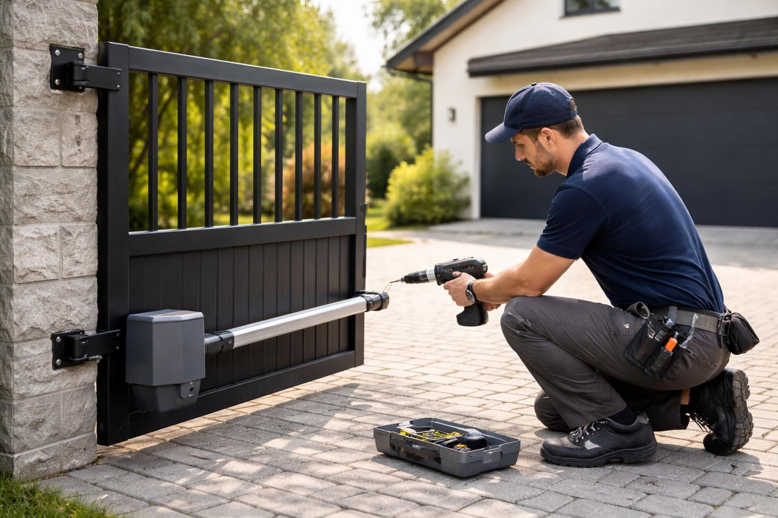 découvrez notre guide complet pour bien choisir et installer une motorisation de portail à vérin, alliant performance, sécurité et facilité d'utilisation.