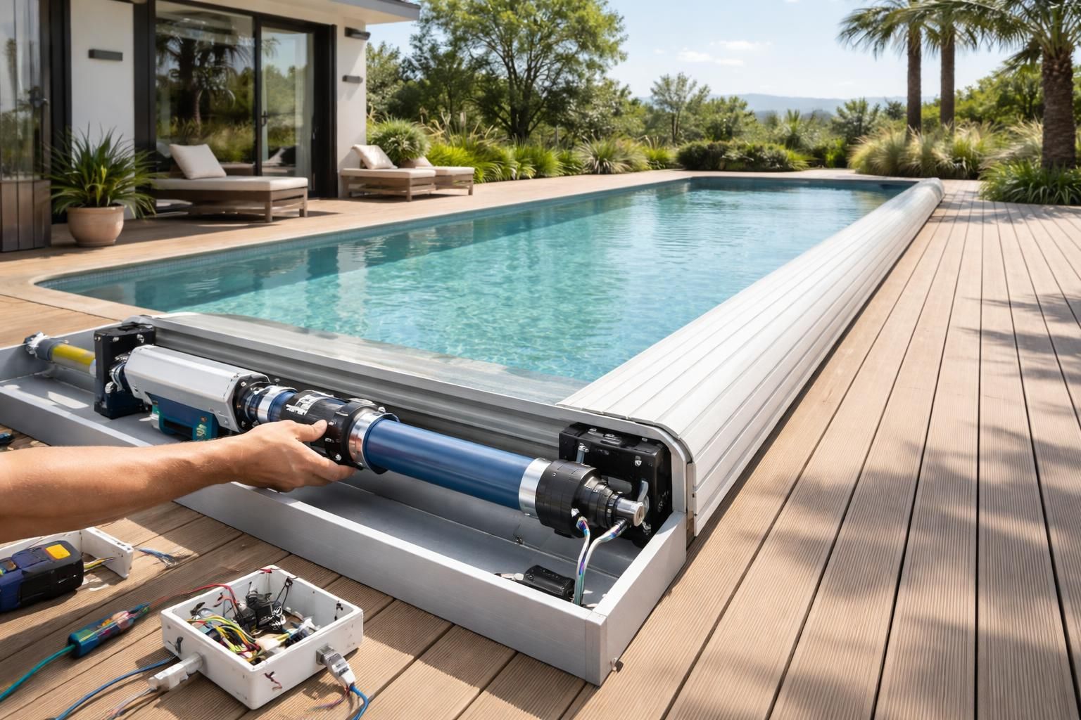 découvrez comment sélectionner la motorisation parfaite pour votre volet de piscine afin d'assurer confort, sécurité et facilité d'utilisation.