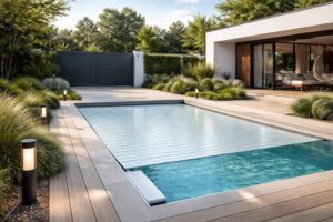 découvrez comment sélectionner la motorisation parfaite pour votre volet de piscine, alliant sécurité, confort et praticité.