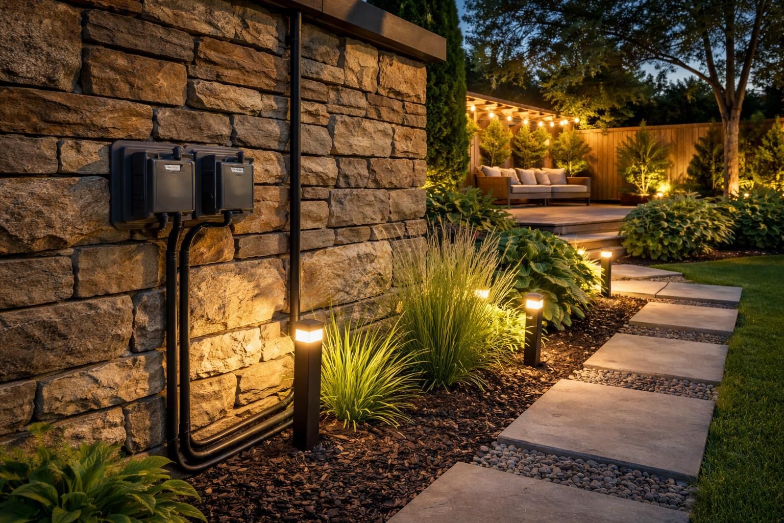 découvrez comment installer une électricité sécurisée et pratique dans votre jardin pour éclairer vos espaces extérieurs en toute sécurité et profiter pleinement de vos soirées en plein air.