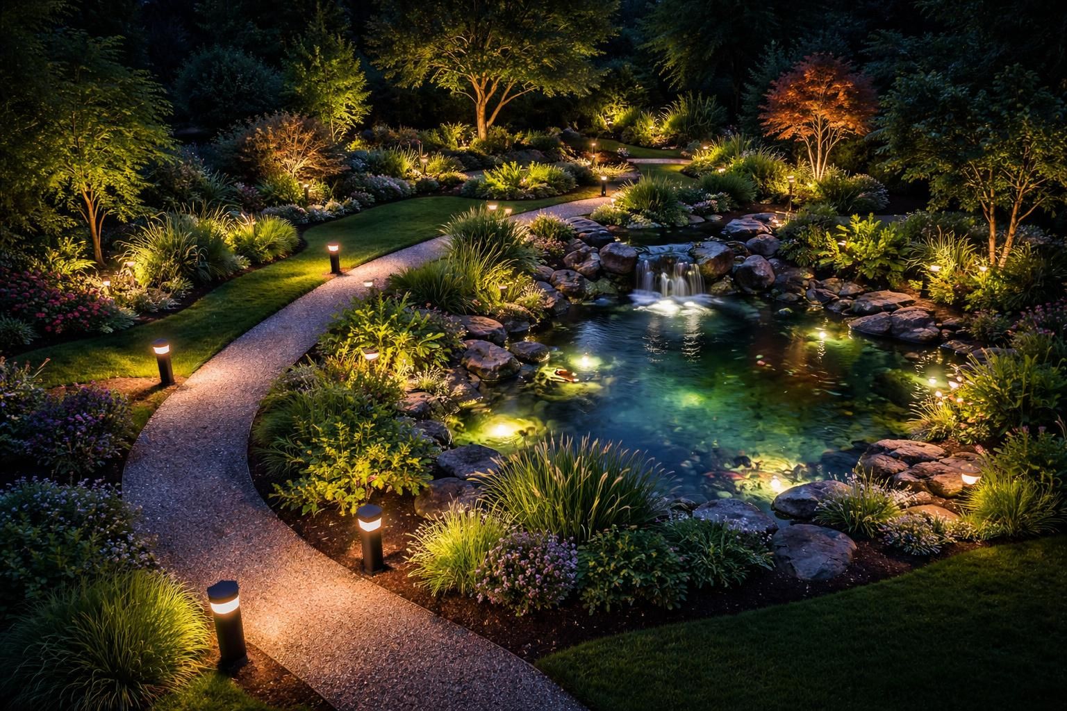 découvrez nos conseils et un plan lumière pour créer un éclairage de jardin harmonieux et lumineux, mettant en valeur votre espace extérieur tout en assurant confort et sécurité.