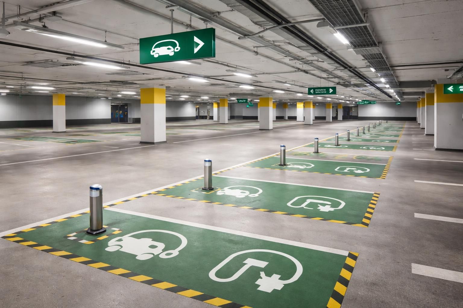 découvrez les normes et les mesures de sécurité incendie essentielles pour l'installation et l'utilisation des bornes de recharge dans les parkings souterrains.