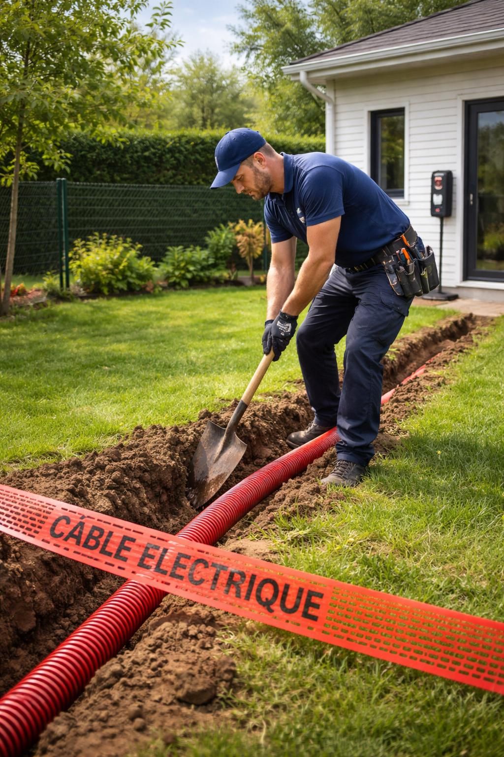découvrez le coût estimé en 2026 pour la création d'une tranchée destinée à l'installation de câbles pour une borne de recharge extérieure, avec conseils et facteurs influençant le prix.