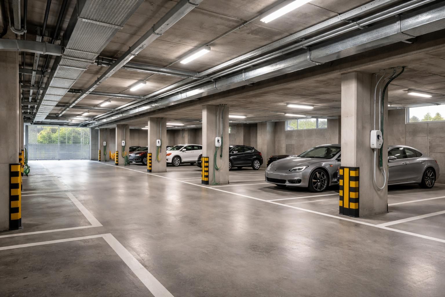 découvrez quelle norme respecter pour l'installation sécurisée d'une borne de recharge dans un garage ventilé, garantissant conformité et sécurité électrique.